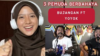 Download lagu RUGI TAK DENGAR 3 PEMUDA BERBAHAYA NI FIRST TIME REACT BUJANGAN KOES PLUS ‼️ mp3