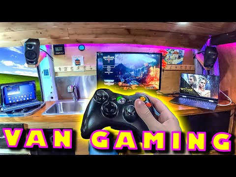 PC Gaming Online IN A STEALTH VAN