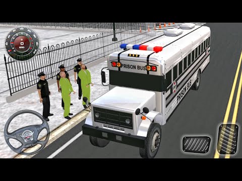 Police Bus Driving Simulator #3 - Bus Prisoner Transporter Driver 2020 - Best Android GamePlay