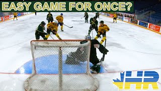 I have an easy game against my rival? Stars beer league hockey goalie GoPro