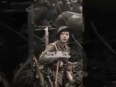 Restored #ww1 footage