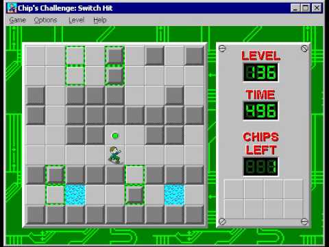 CCLP2 level 136 solution - 422 seconds