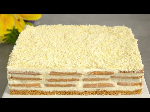 Cake in 5 minutes! My wife asks to cook this cake 3 times a week! Simple and delicious