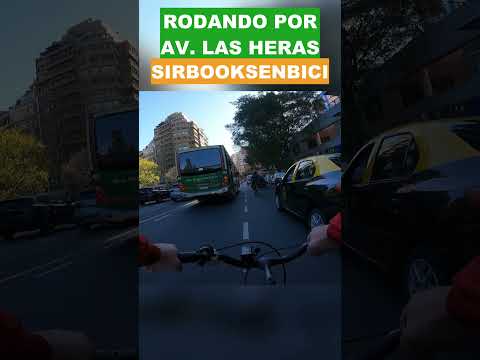 Rodando por Las Heras - #bicicleta #CABA #colectivo #LasHeras #Ciclismourbano #Avenida #callejero