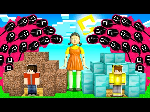 SQUID GAME TSUNAMİ VS EV 🌊 - Minecraft