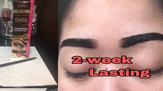 Eyebrow tint/last for 2week