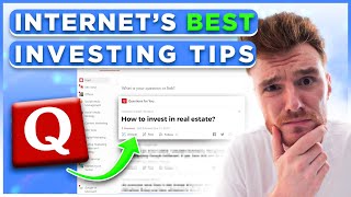 REACTING TO INVESTING ADVICE ON QUORA 💻📈 What people on the internet say about investing