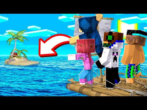 ABBIAMO TROVATO UN'ISOLA SEGRETA! - MINECRAFT *RAFT* - FINALE