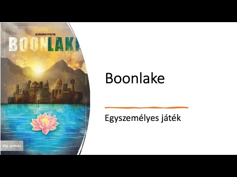 Boonlake - Egyszemélyes játék - Robert SoloPlay