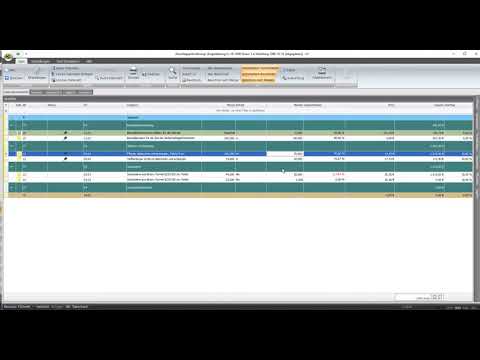 mexXsoft X1.1 - Film 7: Aufmasserstellung - Die REB-Massenliste