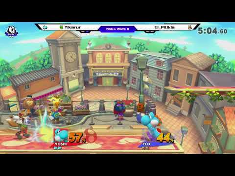 PPT Berlin - Yikarur (Yoshi) Vs. El_Pitikla (Fox) - Pools Wave B - Smash 4 Singles