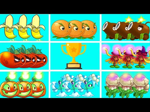 Tournament 8 Long Cooldown Plants - Who Will Win? - PvZ 2 Plant Vs Plant