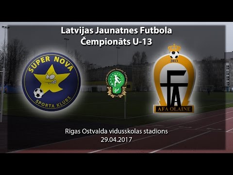 U-13 SK Super Nova - AFA Olaine (Highlights)