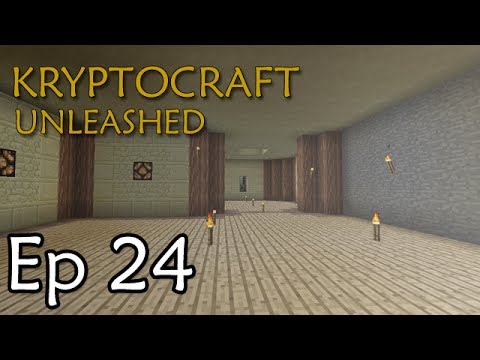 Kryptocraft UNLEASHED Ep. 24 - IC2 Room and Autocrafting Ultimate Solar Panels