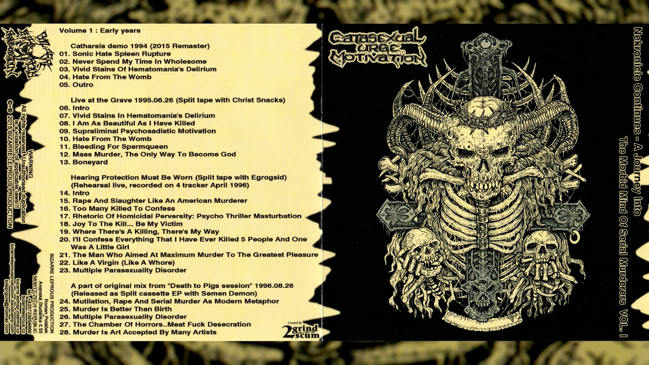 Catasexual Urge Motivation - A Journey Into The Morbid Mind Vol 1