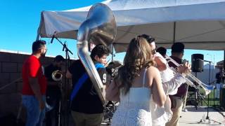 ANDO BIEN PEDO Y EL CAMARONCITO banda los recoditos en mexicali b.c