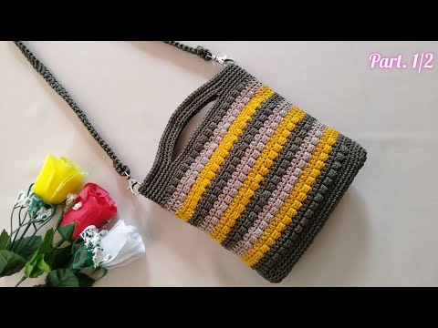 Tas Rajut Terbaru Model Modern Cara Membuat Tas Rajut Crochet Bag