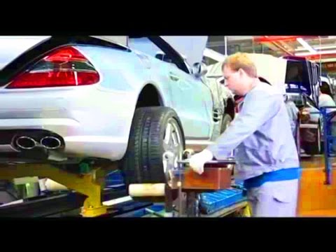 Plant Mercedes-Benz. Manufacturing SL R230 in Bremen, 2004.