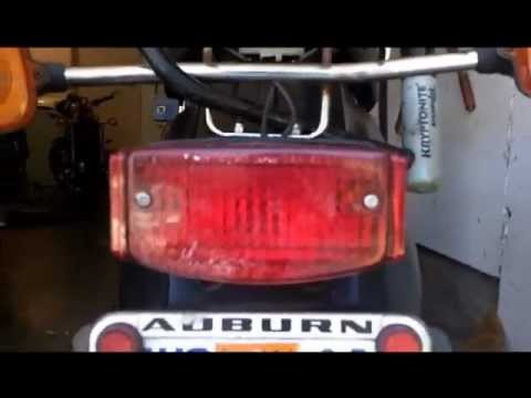 CB200 Cafe build: Episode 5: Taillight