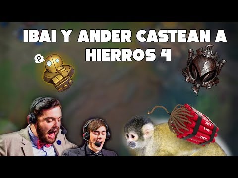 IBAI Y ANDER CASTEAN UNA PARTIDA EN HIERRO 4 | LIGA DE HIERROS PROFESIONAL