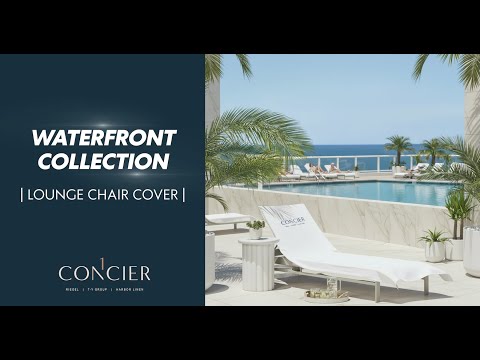 Slide 2 - WATERFRONT LOUNGE CHAIR COVER (video)