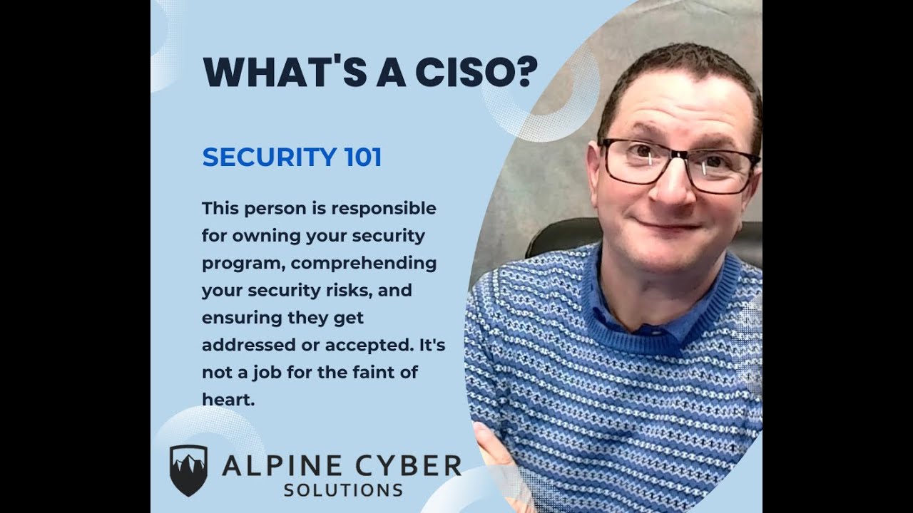 What's a CISO?