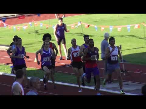 800m ESM/SEM FD1 - Chpts régionaux Espoirs Seniors, MONTGERON 1 juin 2019