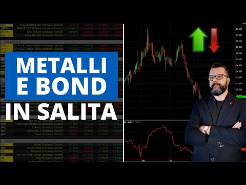 Mercati: Metalli e Bond in salita – Volatilità in crescita sulle Valute  (movimenti fino al 2%!)