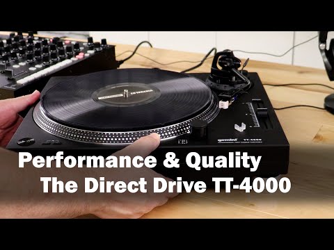 Обзор проигрывателя винила Gemini TT-4000