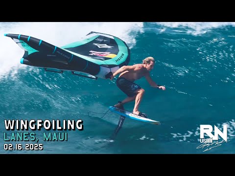 Wingfoiling Lanes, Maui - 02/16/2025
