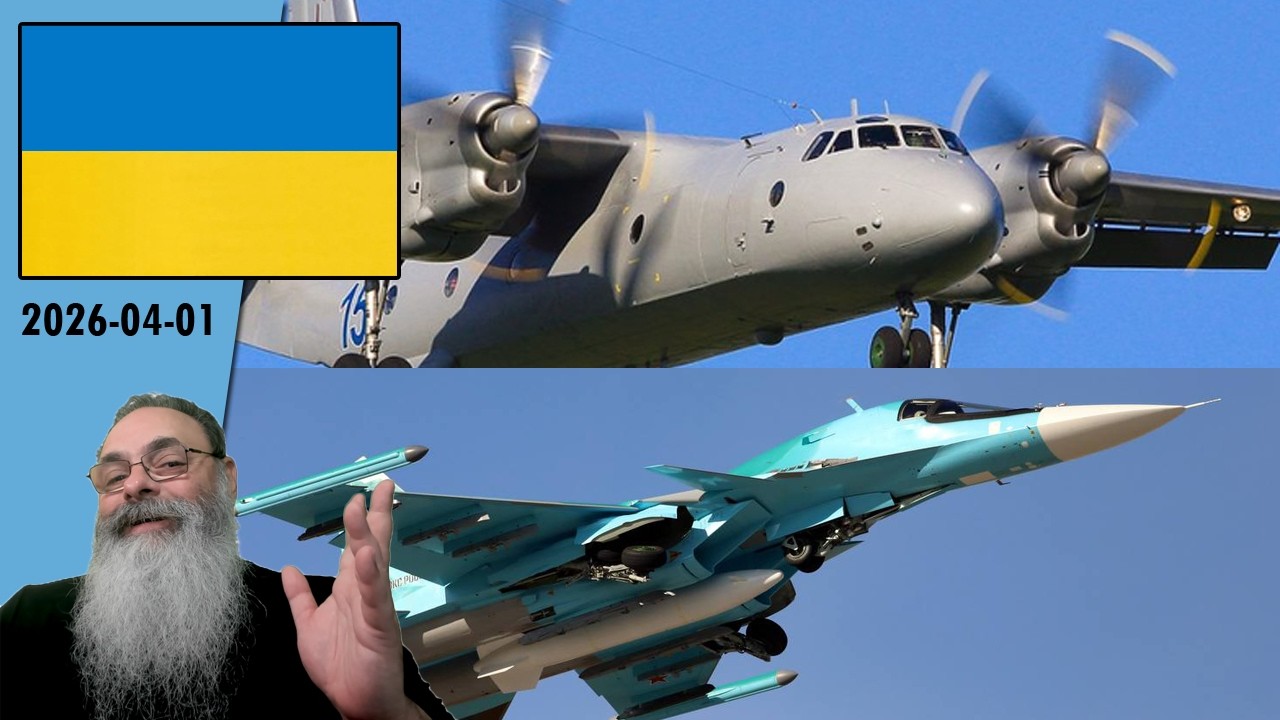 #Ucrânia 2026-04-01: DOIS AVIÕES RUSSOS, SU-34 e AN-26, cairam na CRIMEIA TEMPORARIAMENTE OCUPADA