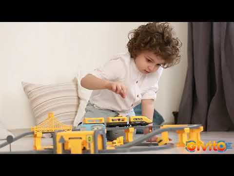 Миниатюра изображения товара Железная дорога игрушечная Givito Строительная площадка / G201-001