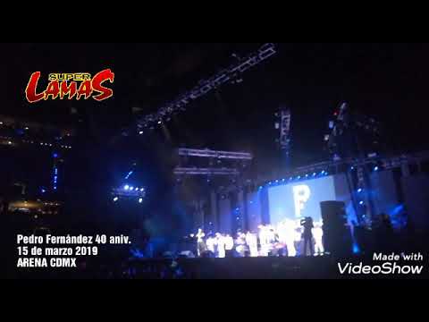 LA PELUSA (SUPER LAMAS Y PEDRO FERNÁNDEZ) EN VIVO ARENA CDMX