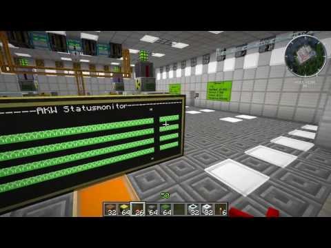 Minecraft Computercraft Nuclear Reaktor AKW Lets Show -  * 500 Abos * - (HD) (german)