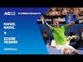 Rafael Nadal v Roger Federer Extended Highlights | Australian Open 2012 Semifinal