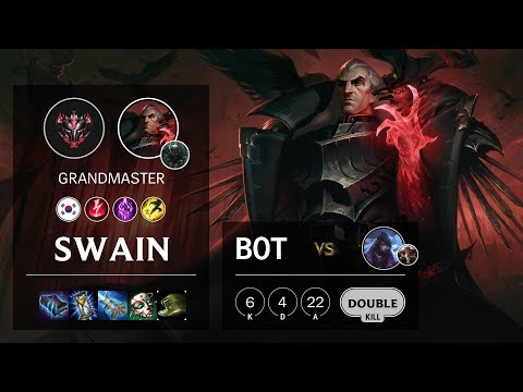 Swain Bot vs Aphelios - KR Grandmaster Patch 10.4