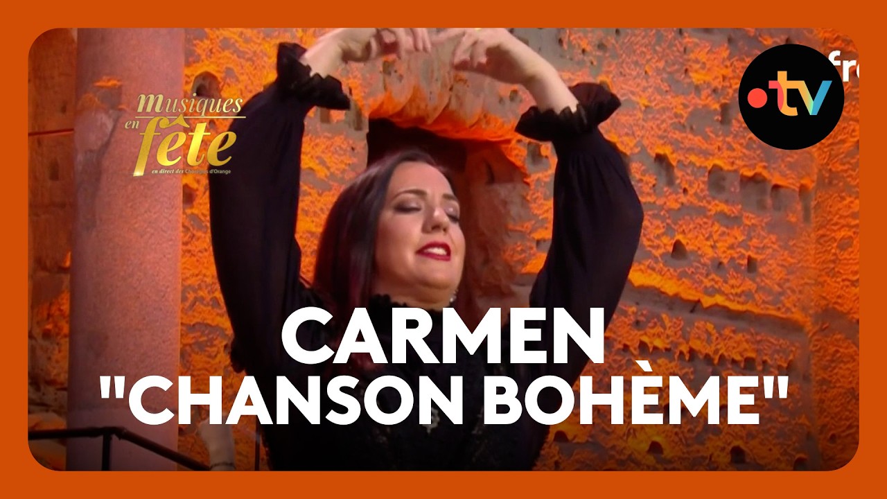 Miniature de la vidéo Bizet - Carmen, "Chanson bohème" avec Marina Viotti du film Musiques en fête des Chorégies d'Orange