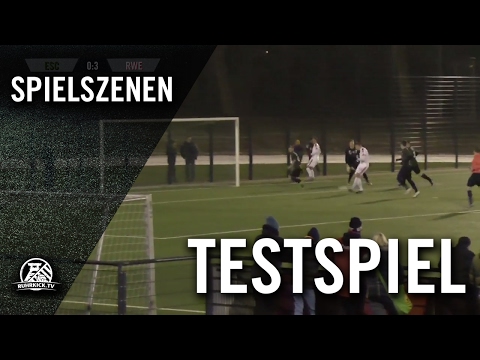 ESC Rellinghausen - Rot-Weiss Essen (Testspiel) - Spielszenen | RUHRKICK.TV