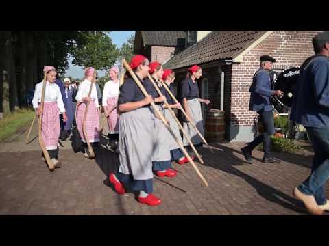 Nederlands kampioenschap dorsen met vlegel en stok 2018