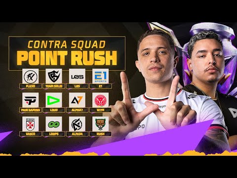 🚨 FFWS BR | SPLIT 2 🏆 CONTRA SQUAD | POINT RUSH | FREE FIRE | AO VIVO🚨 #freefire