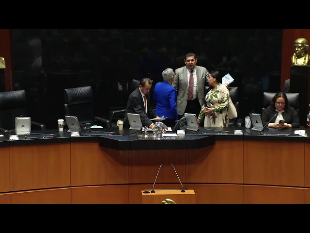 Plan B electoral se discute en el pleno del Senado