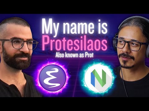 linkarzu and Protesilaos Stavrou