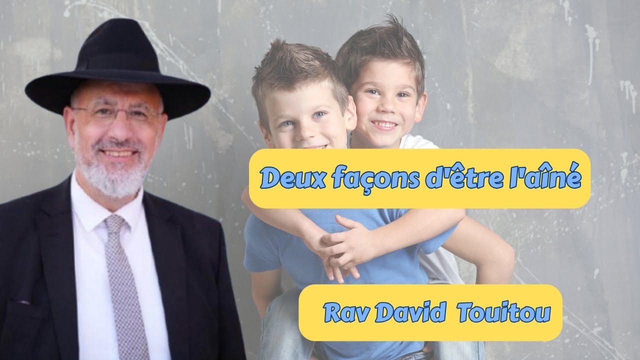 Deux façons d'être l'aîné (Toldot)