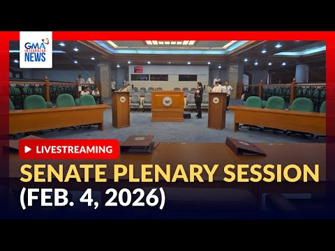 LIVE - Senate plenary session (Feb. 4, 2026)  | GMA Integrated News