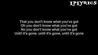 Linkin Park - Until It&#39;s Gone [Lyrics on screen] HD