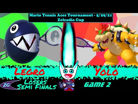 Zelcadia Cup Mario Tennis Aces Tournament - Intermediate Loser Semi-Finals, Game 2 - Legro vs Yolo