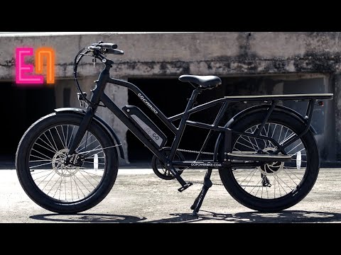 Gopowerbike Electric Cargo Bicycle 750W  with A Removable 48v 10AH Lithium-Ion Battery