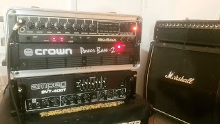Video thumbnail for MESA BOOGIE STUDIO PREAMP / CROWN POWER BASE-2 (EARLY NEVERMIND TOUR) #nirvana by OZKÄR STALIN