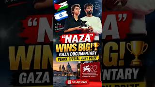 Download lagu “NAZA” WINS VENICE! 🏆 Gaza Documentary Takes Special Jury Prize | Palestine News mp3