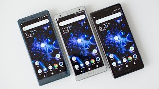 Sony Xperia XZ2 Hands-On: Sony&#39;s got a new design!